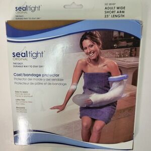 Seal-Tight‎ Adult Wide Short Arm Cast Bandage Protector 23" Length Reusable